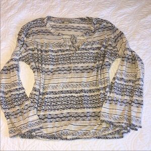 Lucky Brand | Bell Sleeve Top